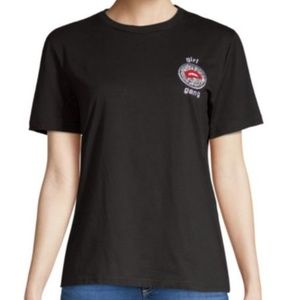GIRL GANG Cotton Tee Lea & Viola NWT size M